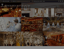 Tablet Screenshot of myronwolmandesigns.com